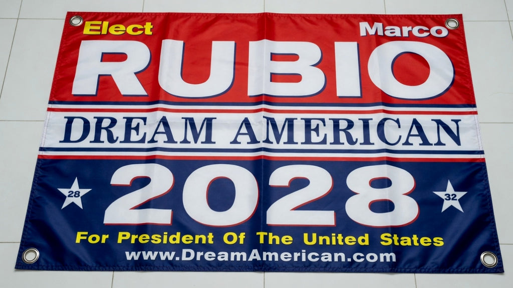 Dream American Elect Marco Rubio 2028 Flag