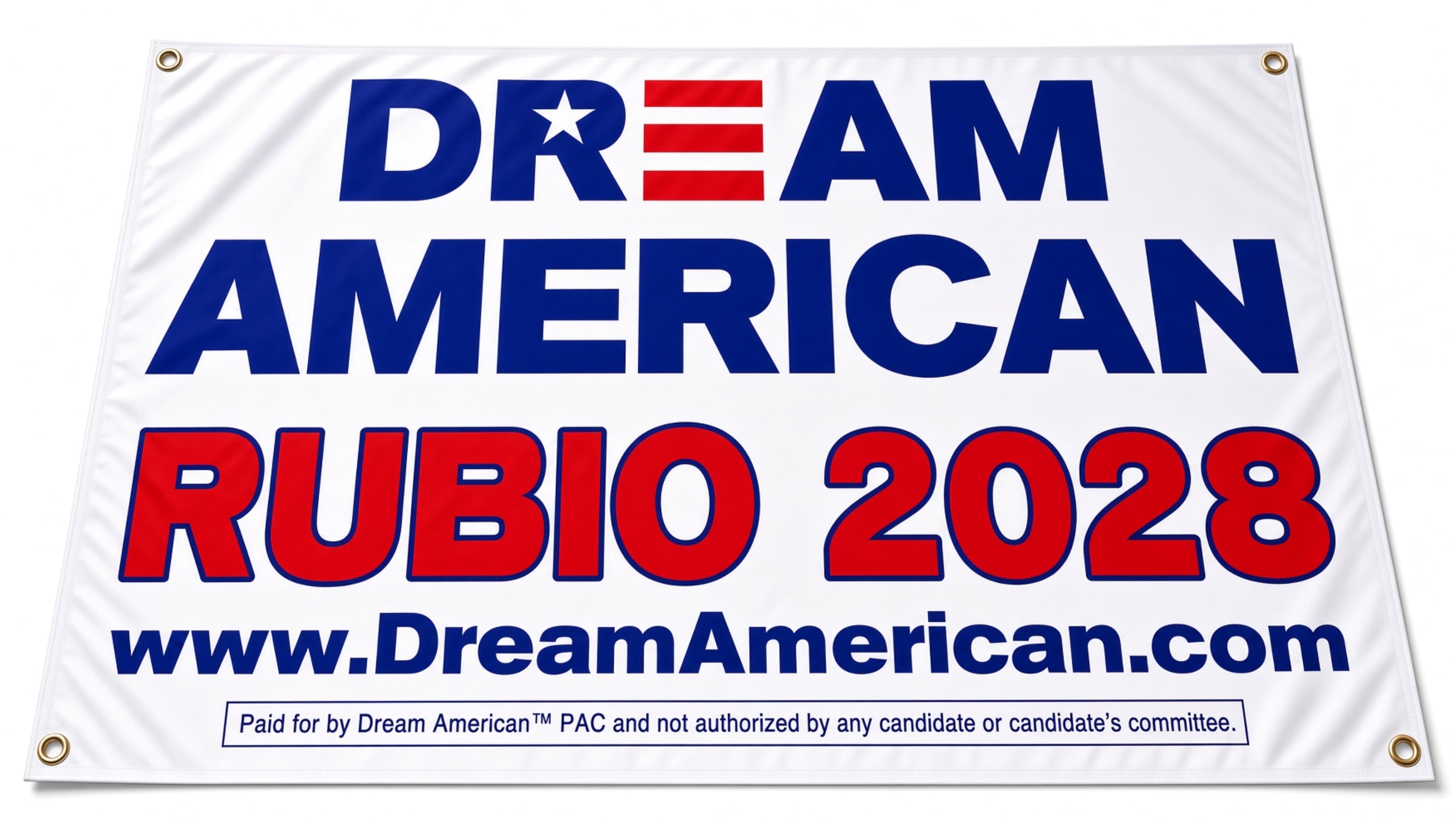 Dream American Official Logo Flag