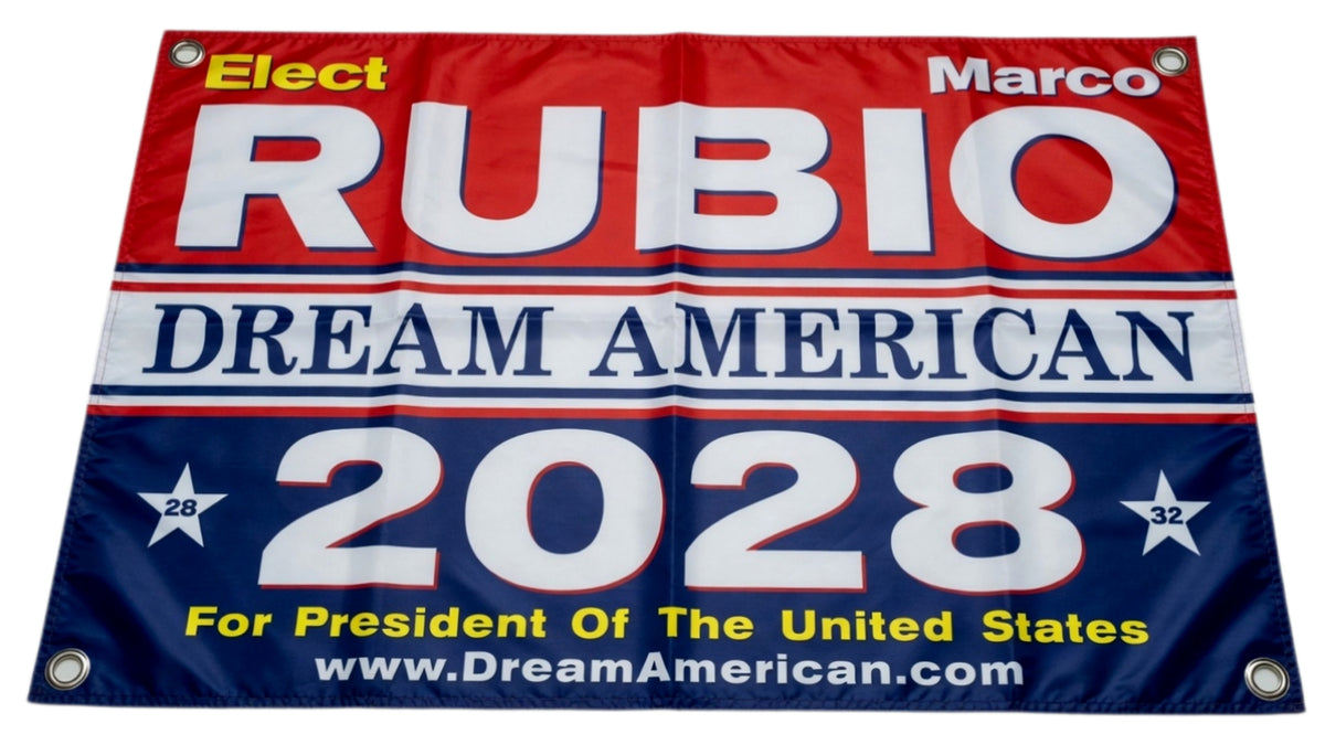 Dream American Elect Marco Rubio 2028 Flag