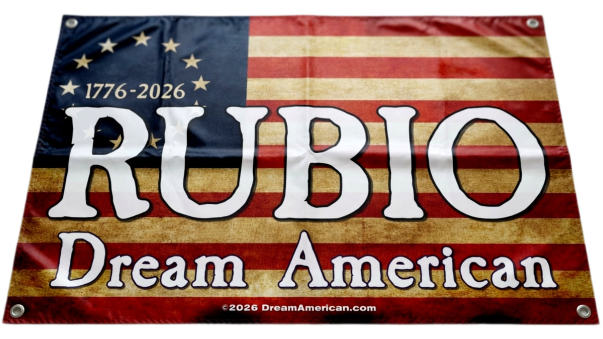 Dream American Rubio 2028 Betsy Ross Flag