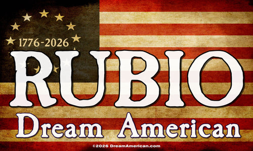 Dream American Rubio 2028 Betsy Ross Flag